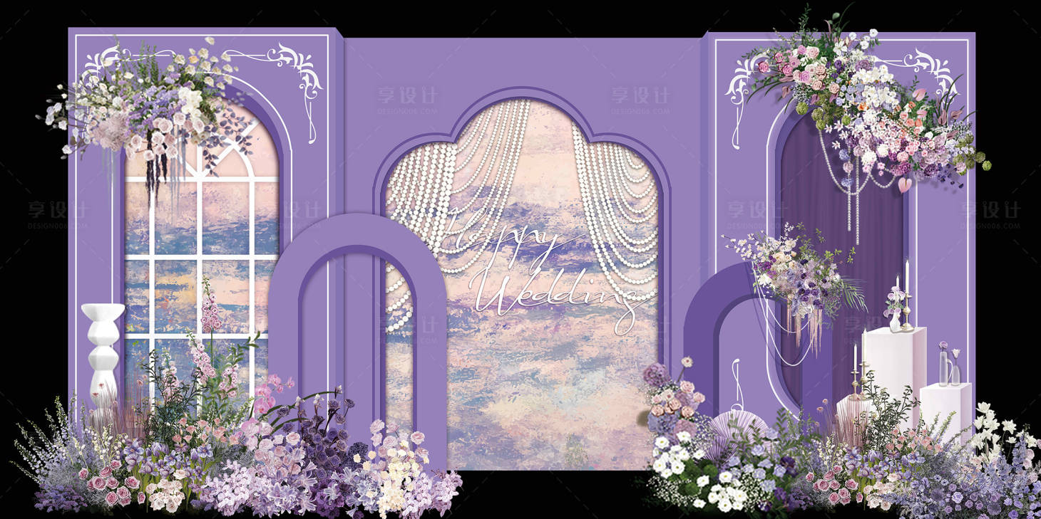 源文件下载【浪漫婚礼美陈】编号：95740020216875734