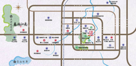源文件下載【區位圖海報】編號：13310020456588906