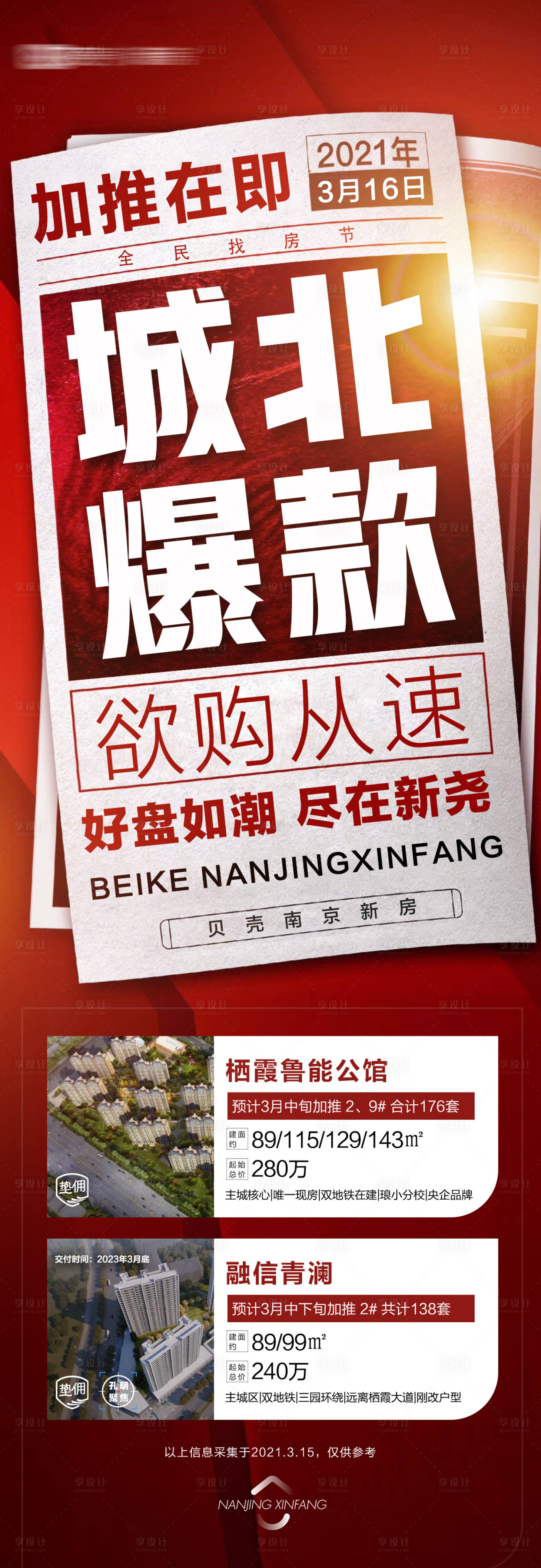 源文件下載【享設(shè)計】搜索編號：93630020137893445【地產(chǎn)樓盤喜報長圖海報】