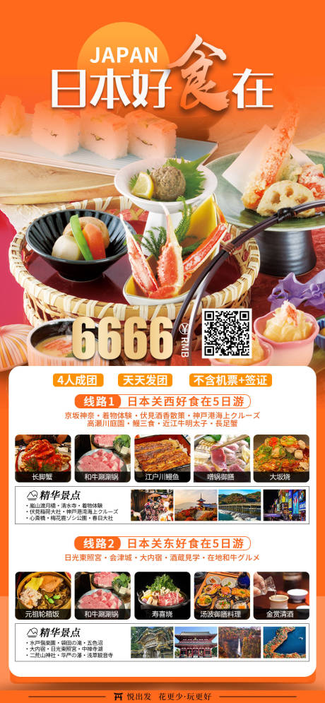 编号：20231122103049255【享设计】源文件下载-日本好食在美食旅游海报