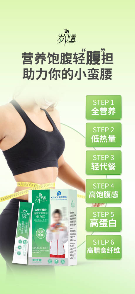 源文件下载【减肥瘦身代餐产品海报】编号：45730020313212556