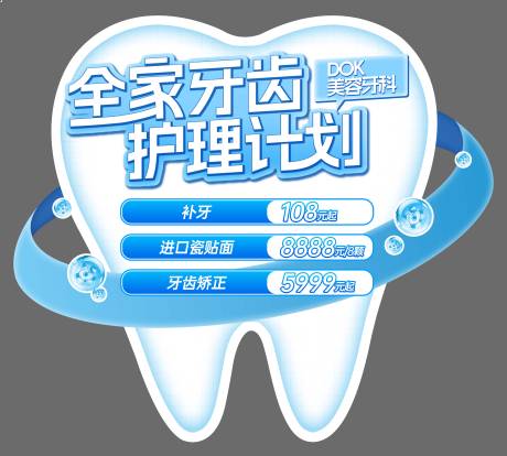 源文件下载【牙科异形海报】编号：95010020384422393
