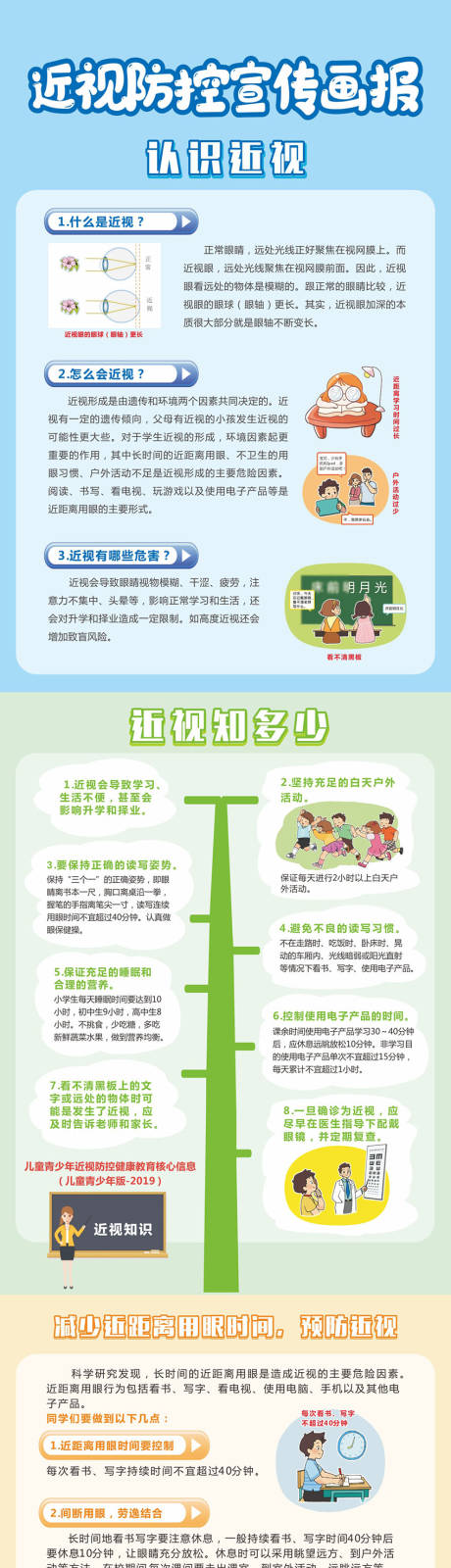 源文件下载【享设计】搜索编号：21350020657858922【近视防控画报详情页】