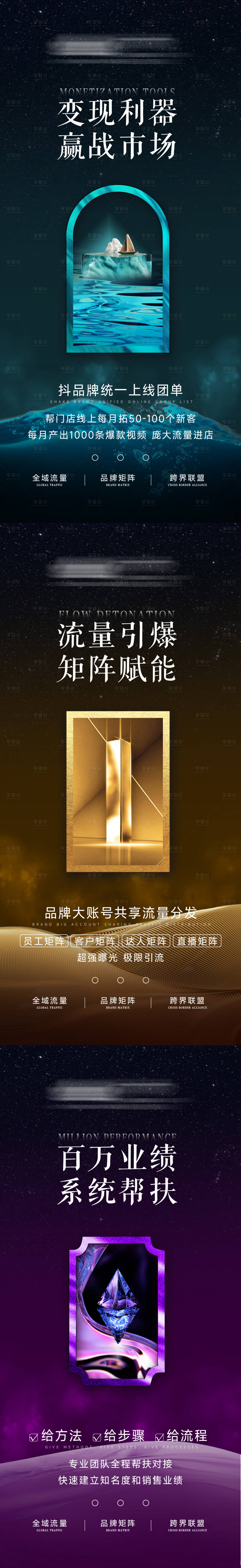 源文件下载【享设计】搜索编号：43650020544831113【美业造势海报】