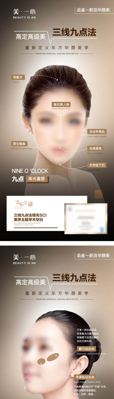 源文件下载【医美人物科普部位宣传美学海报】编号：61110020136741992