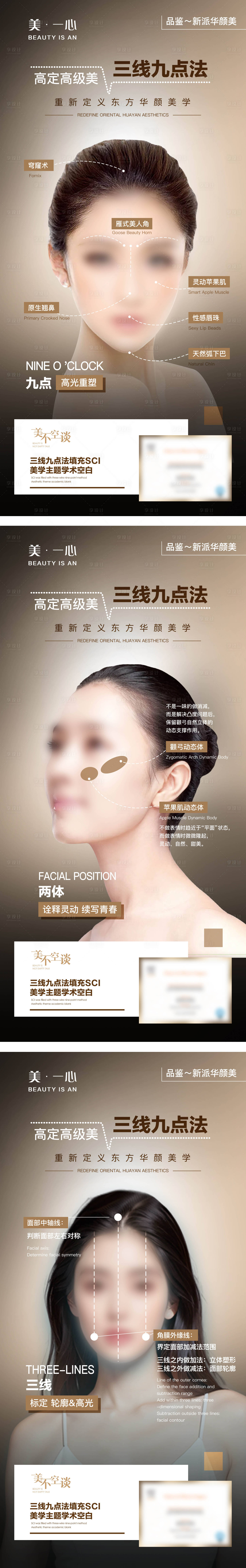 源文件下载【享设计】搜索编号：61110020136741992【医美人物科普部位宣传美学海报】