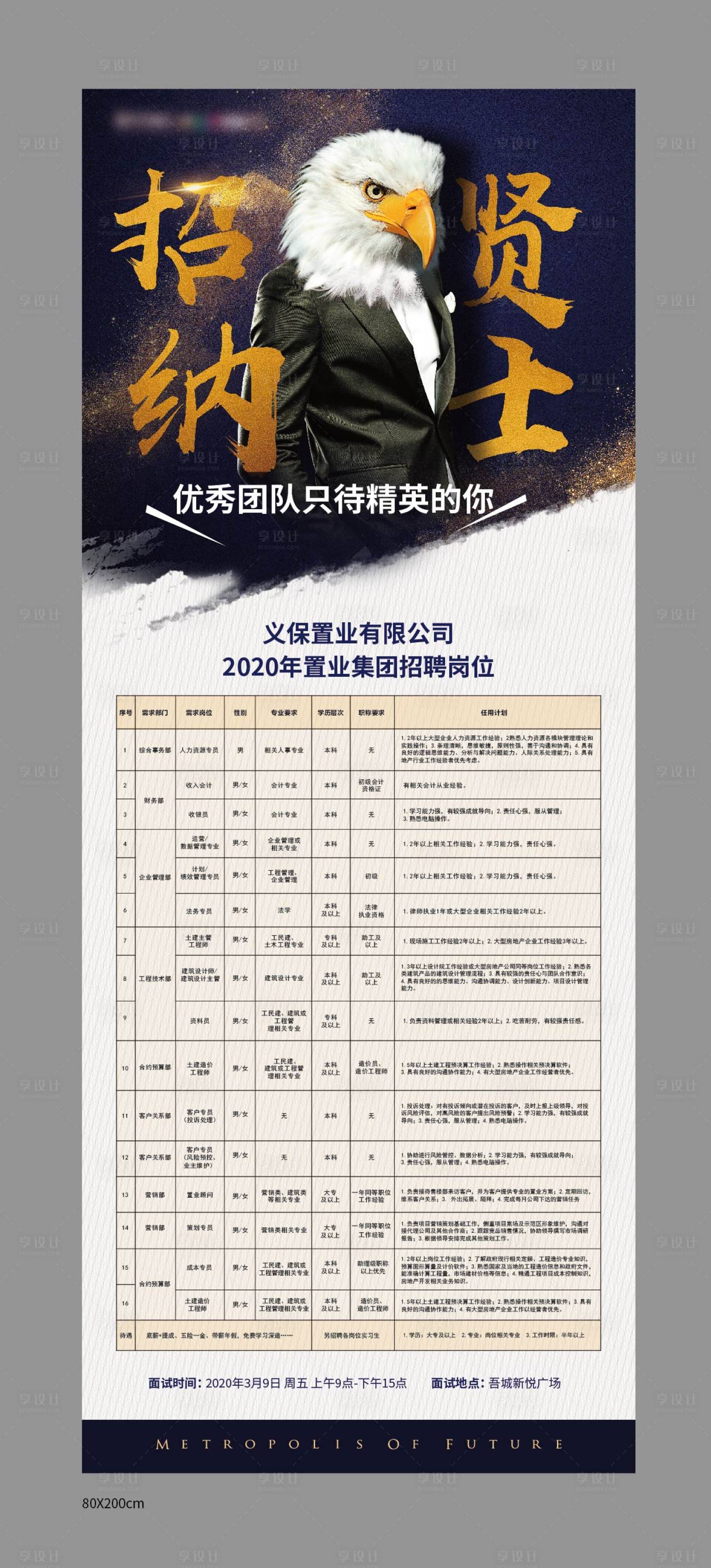 源文件下載【享設(shè)計(jì)】搜索編號(hào)：18170020503976103【招聘簡(jiǎn)約海報(bào)】