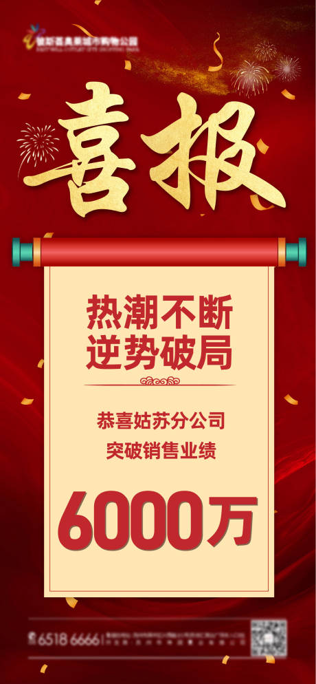 源文件下载【喜报海报】编号：57780020310616001