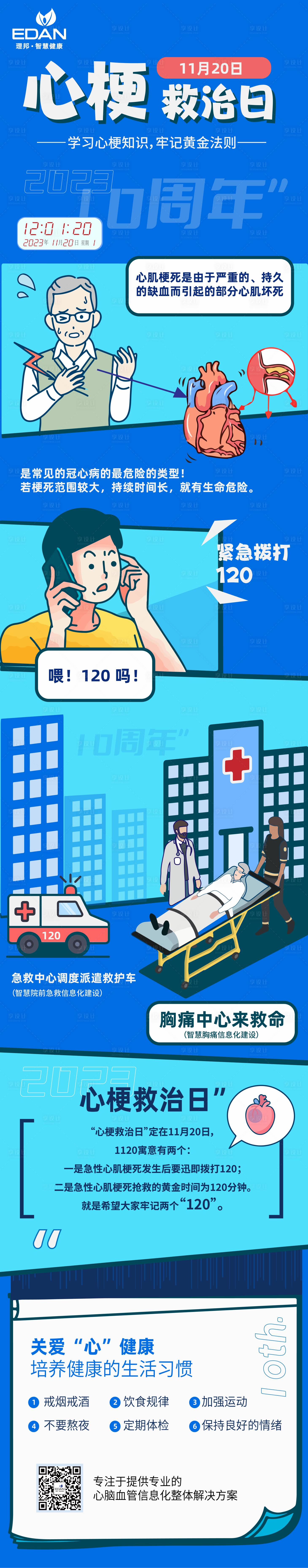 源文件下載【享設(shè)計(jì)】搜索編號(hào)：36100020495291743【心梗救治日海報(bào)】