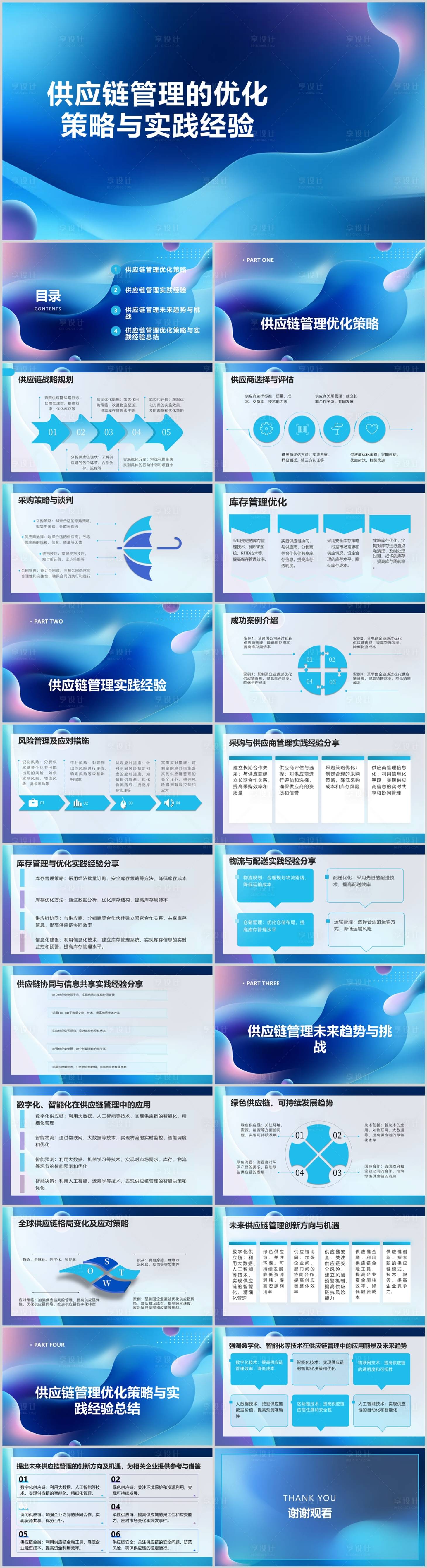源文件下载【享设计】搜索编号：86850020610632403【供应链管理PPT】