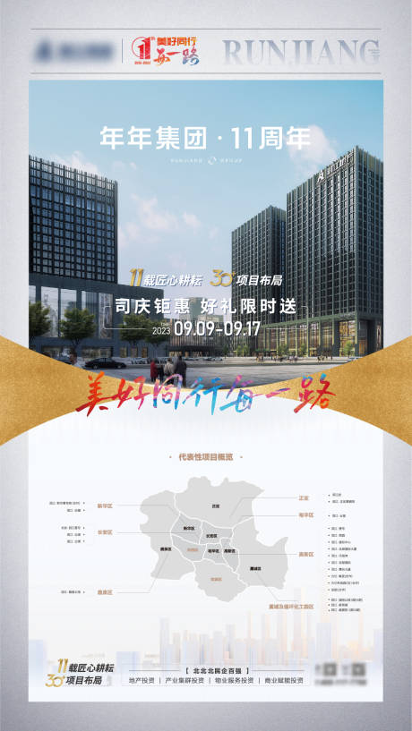 源文件下載【享設計】搜索編號：28780020184812306【集團企業戰略布局項目分布海報】