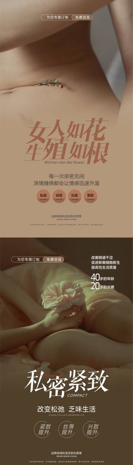 源文件下载【私密整形海报】编号：66200020287106551