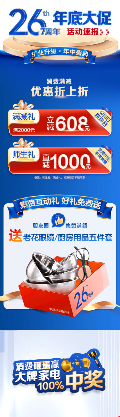 源文件下载【周年庆促销活动长图海报】编号：68380020384521501