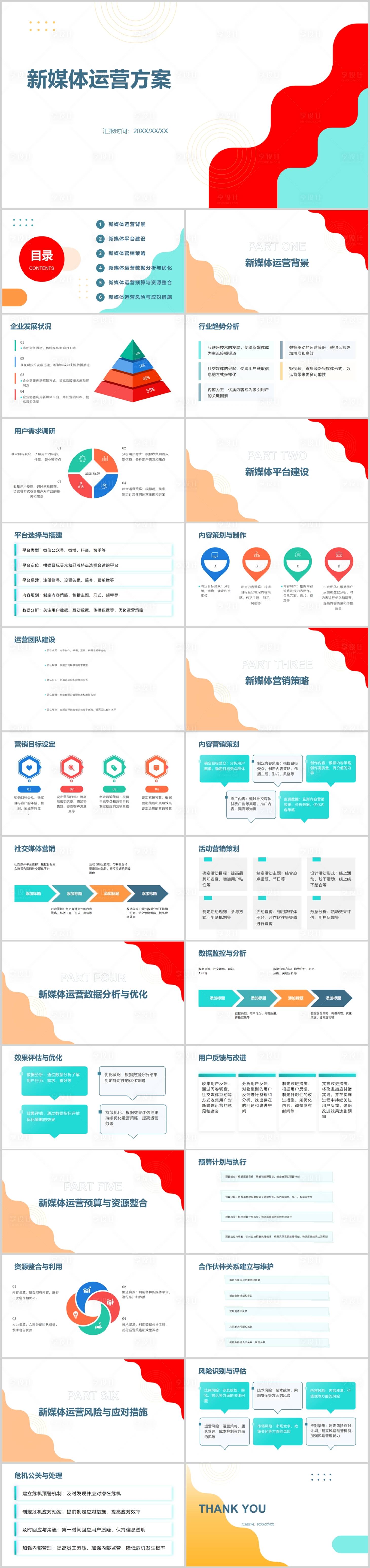 源文件下载【新媒体运营方案PPT】编号：20231117162355811