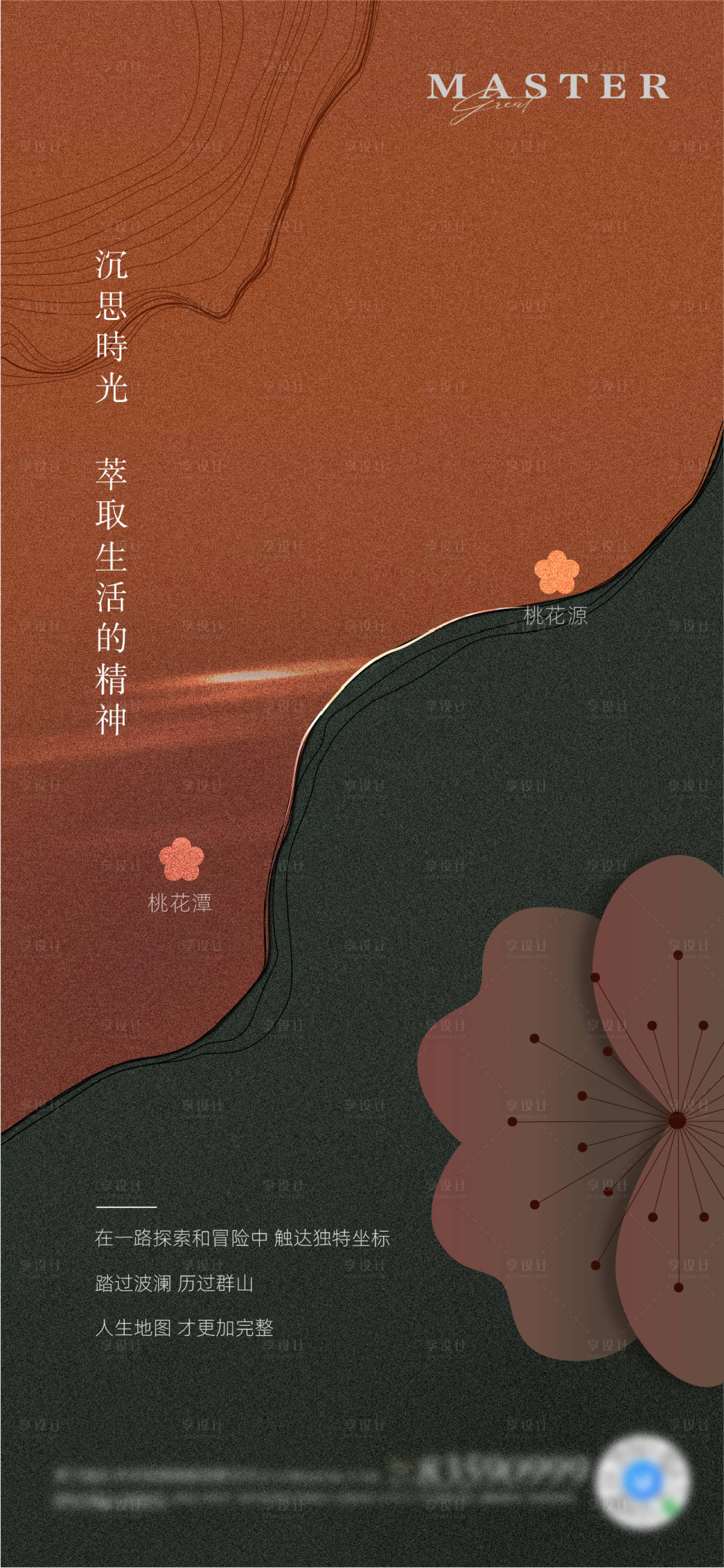 源文件下载【新中式区位海报】编号：82300020151326716