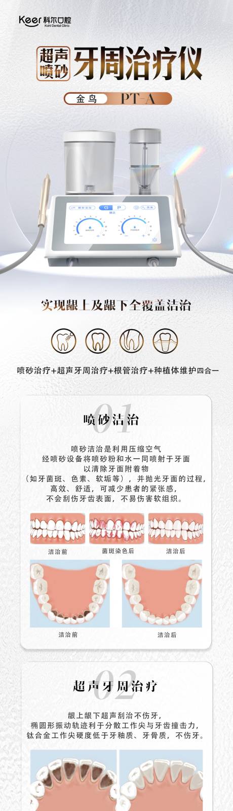 源文件下載【享設(shè)計(jì)】搜索編號(hào)：46600020633204536【牙周治療儀海報(bào)】