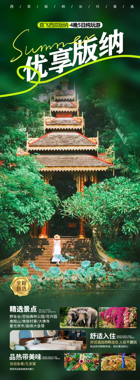 源文件下载【西双版纳旅游海报】编号：40200020285592966