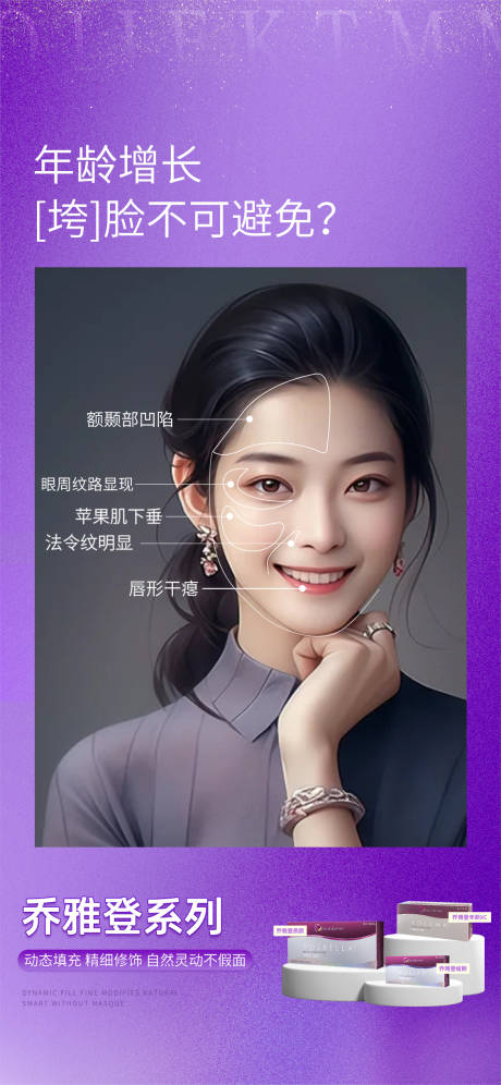 源文件下载【乔雅登玻尿酸产品宣传】编号：42810020221181748