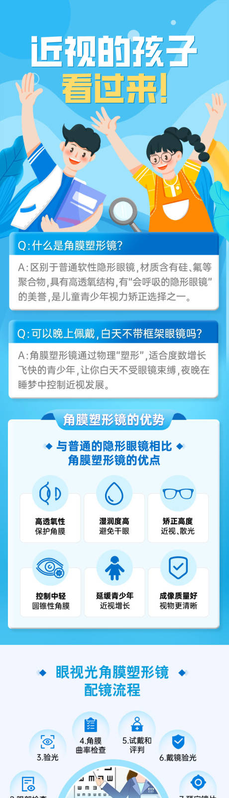 源文件下载【近视配镜长图海报】编号：39800020187919266