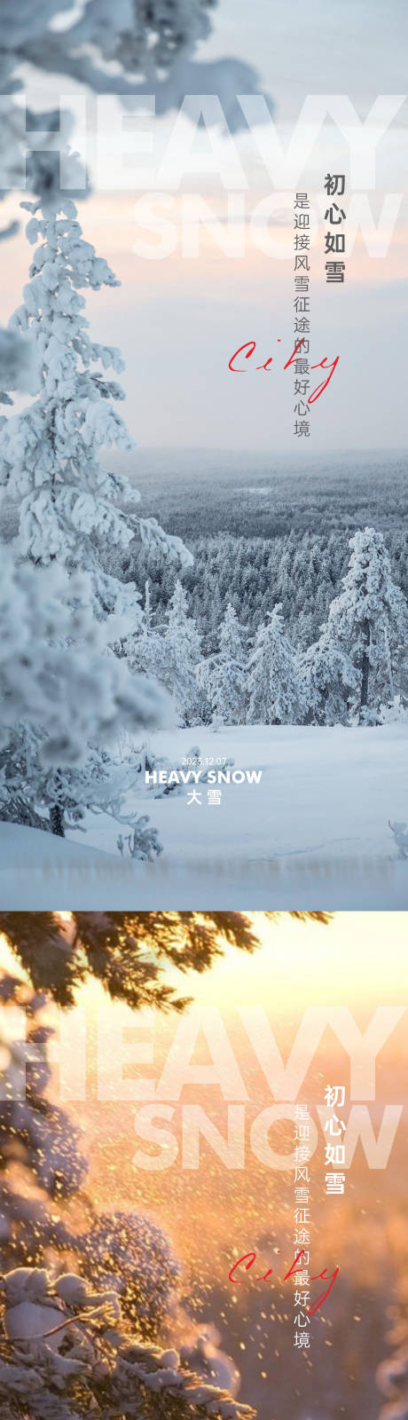 编号：20231128141436453【享设计】源文件下载-地产大雪节气系列海报