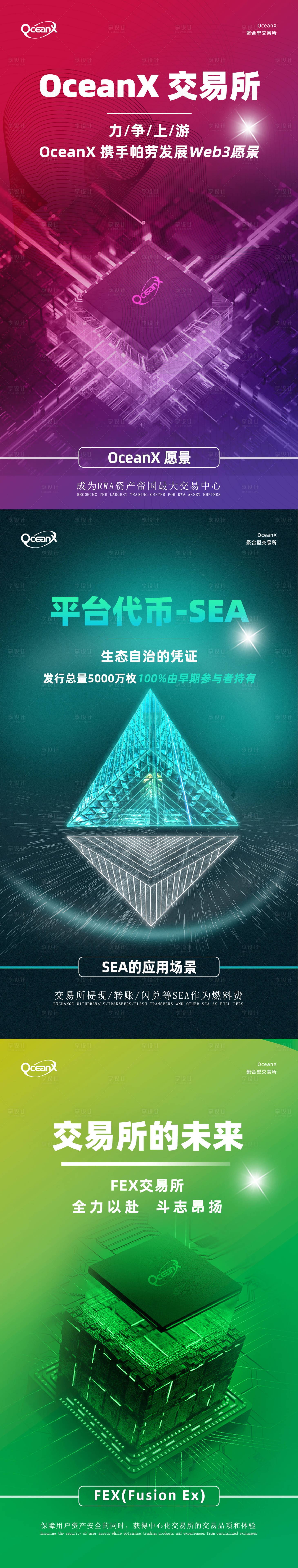 源文件下載【享設計】搜索編號：57810020267494710【區(qū)塊鏈系列海報】