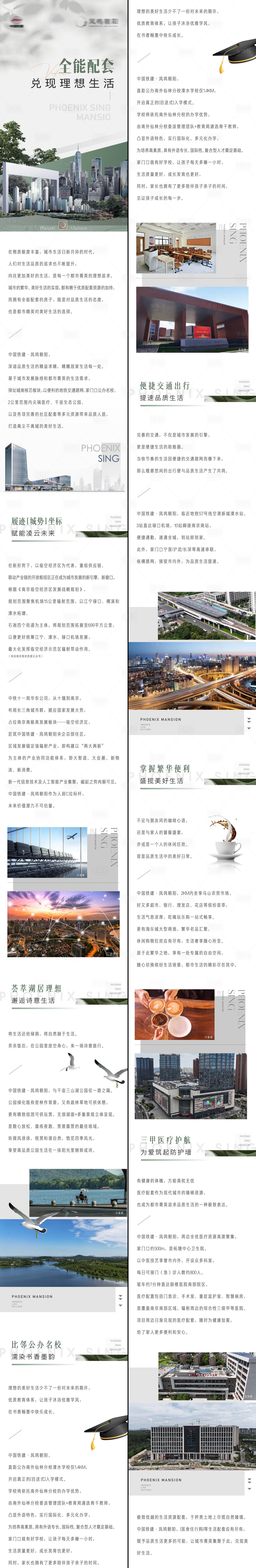 源文件下载【享设计】搜索编号：29600020558893762【地产价值点配套商业景观学区长图】