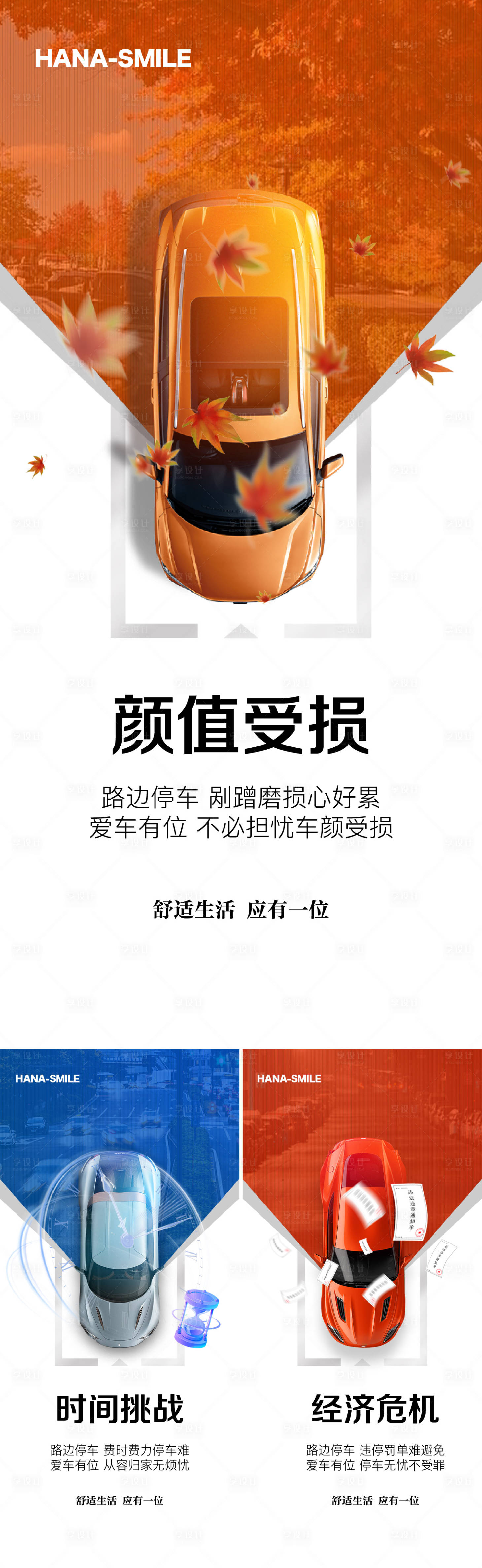 源文件下载【享设计】搜索编号：39340020577323214【地产车位痛点系列】