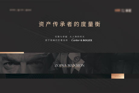 源文件下载【高圈层大品牌价值点海报展板】编号：60690020649249441