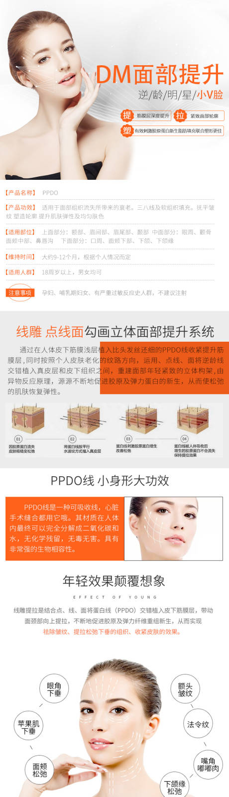 源文件下载【医美DM面部提升电商详情页】编号：36150020589685399