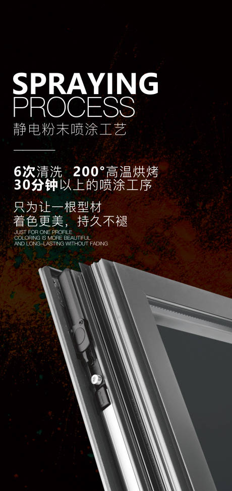 源文件下载【门窗喷涂海报】编号：78520020436827570