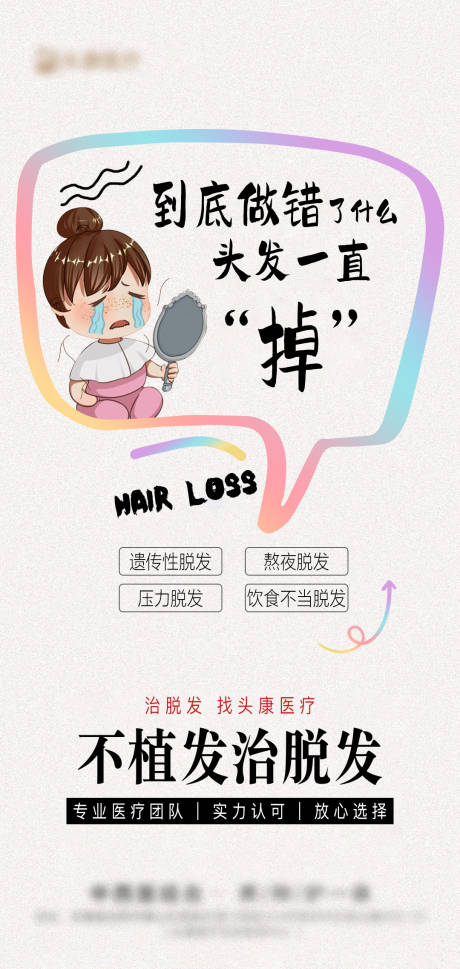 源文件下載【治療脫發海報】編號：49500020629251224