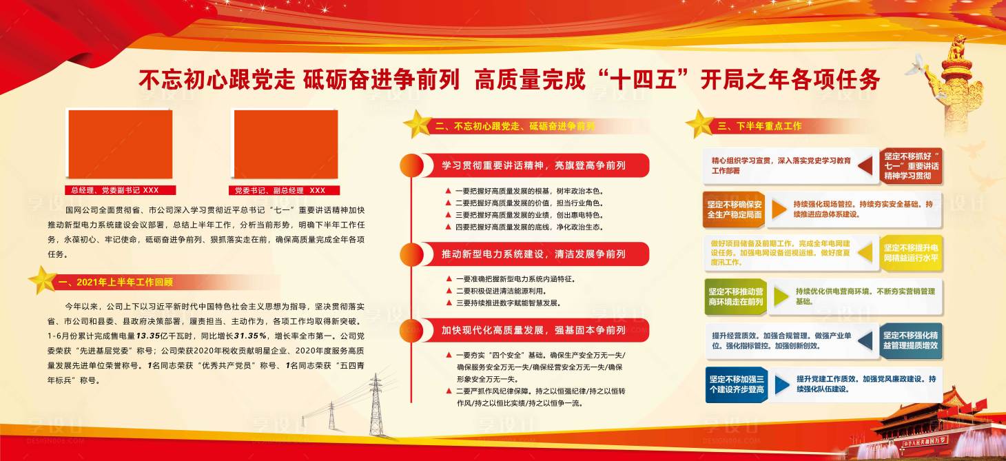源文件下载【党建文化墙背景板】编号：80840020690587153