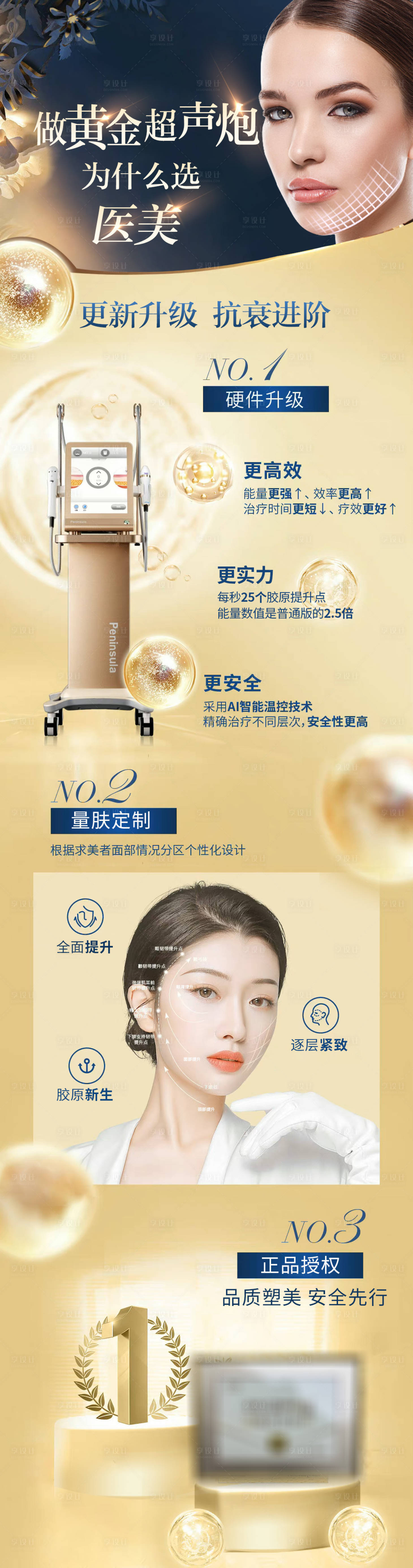 源文件下載【享設(shè)計(jì)】搜索編號：11910020345806654【醫(yī)美抗衰儀器長圖】