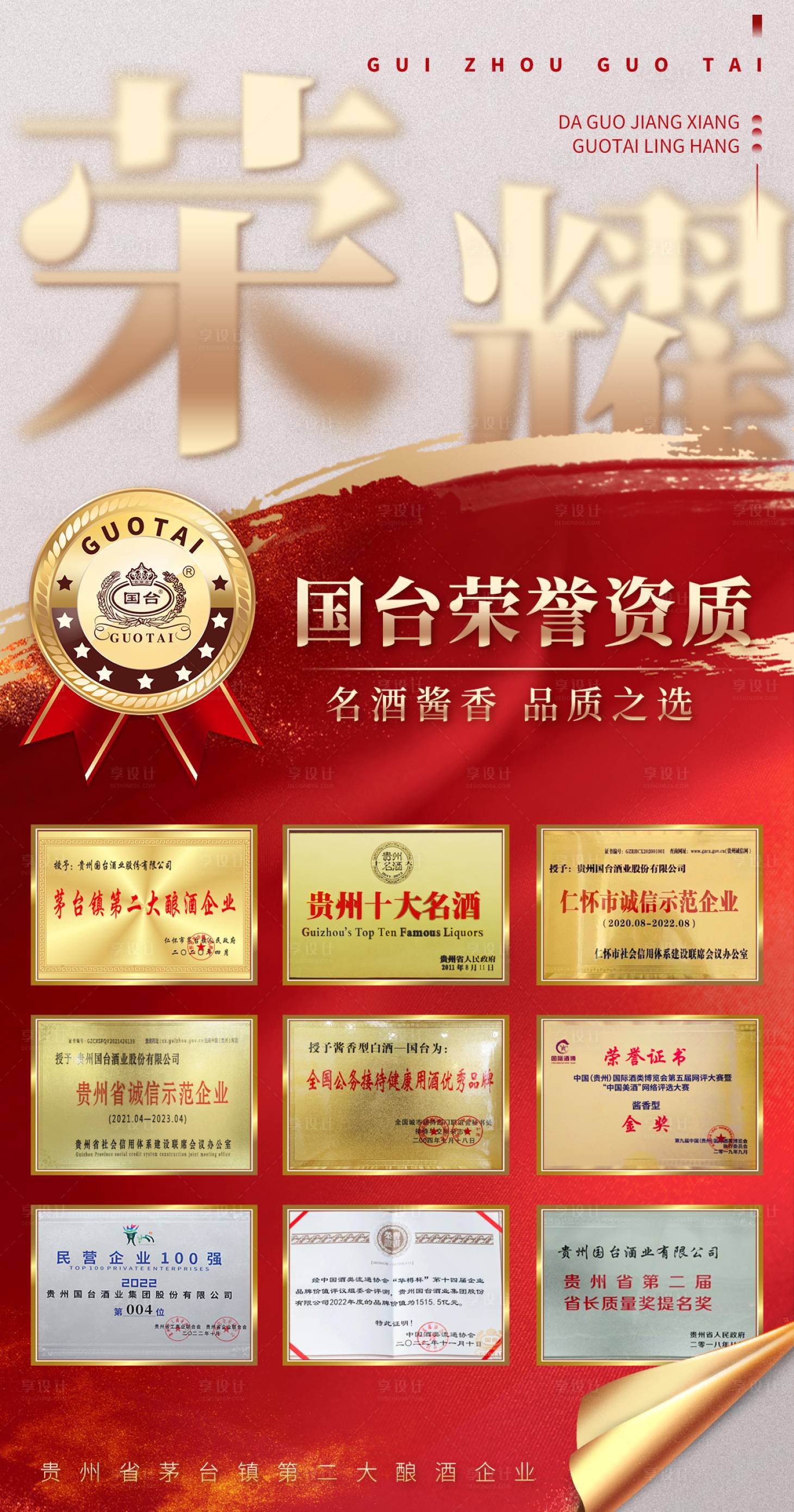 源文件下载【荣誉资质海报】编号：40160020604033978