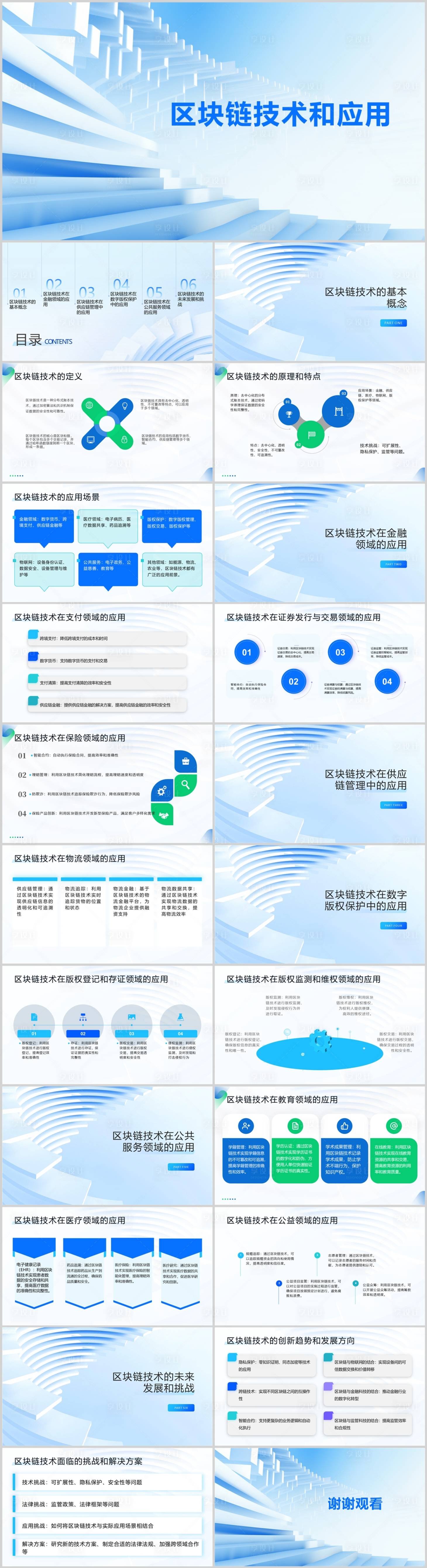 源文件下載【享設計】搜索編號：53050020394239855【區塊鏈技術和應用PPT】