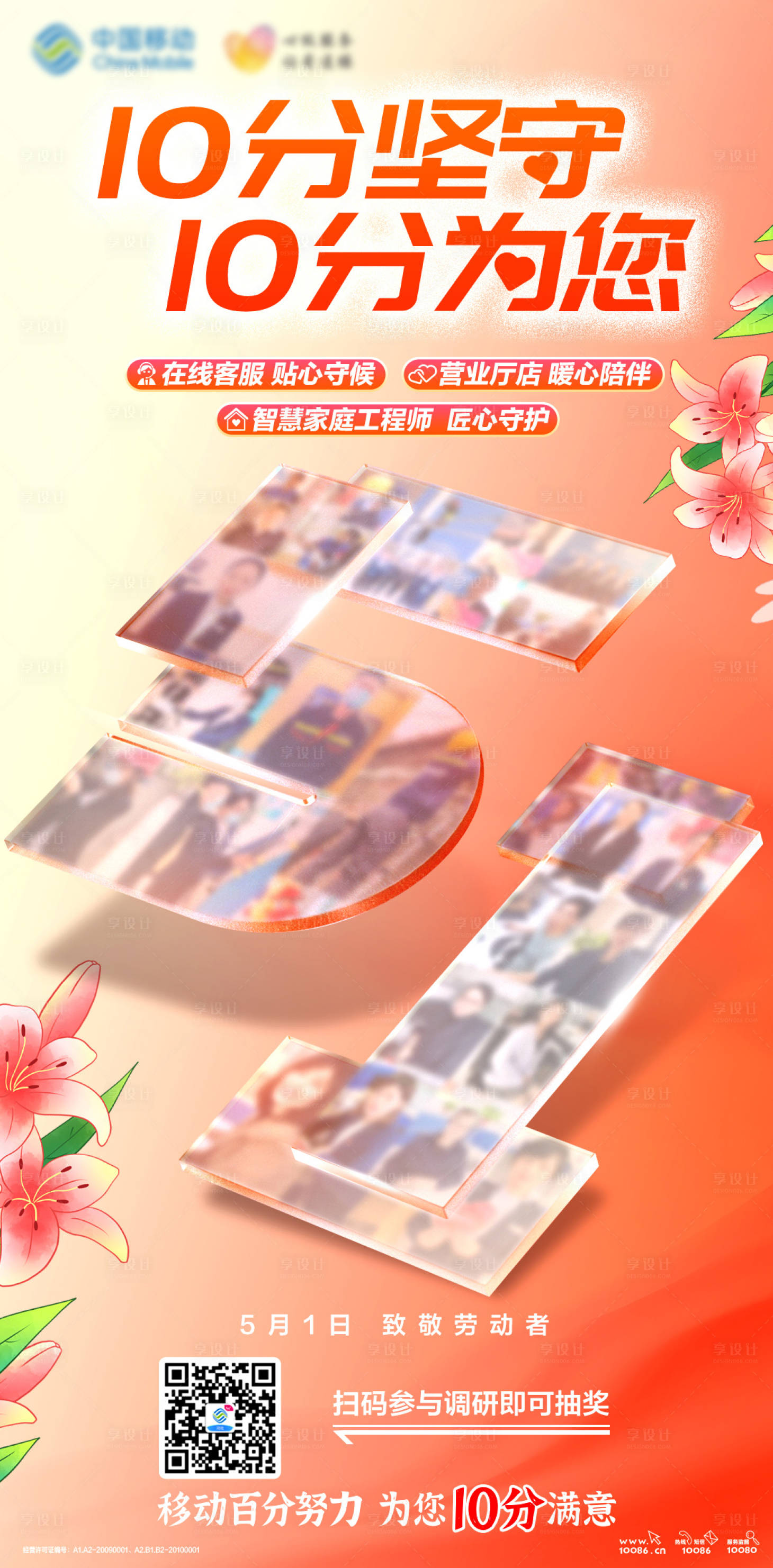 源文件下载【通信51劳动节海报】编号：17160020454096210