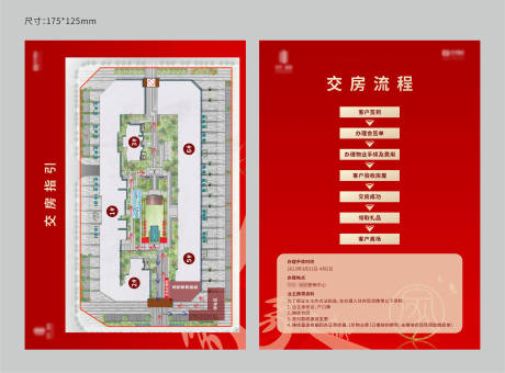 源文件下载【地产交房流程DM宣传单】编号：99450020293839793