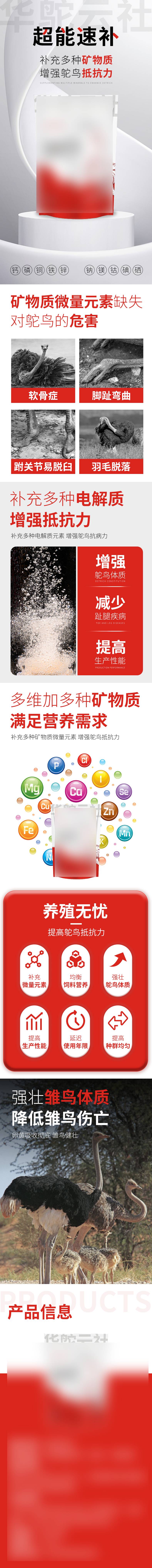 源文件下载【享设计】搜索编号：11400020193755448【鸵鸟家禽详情页】