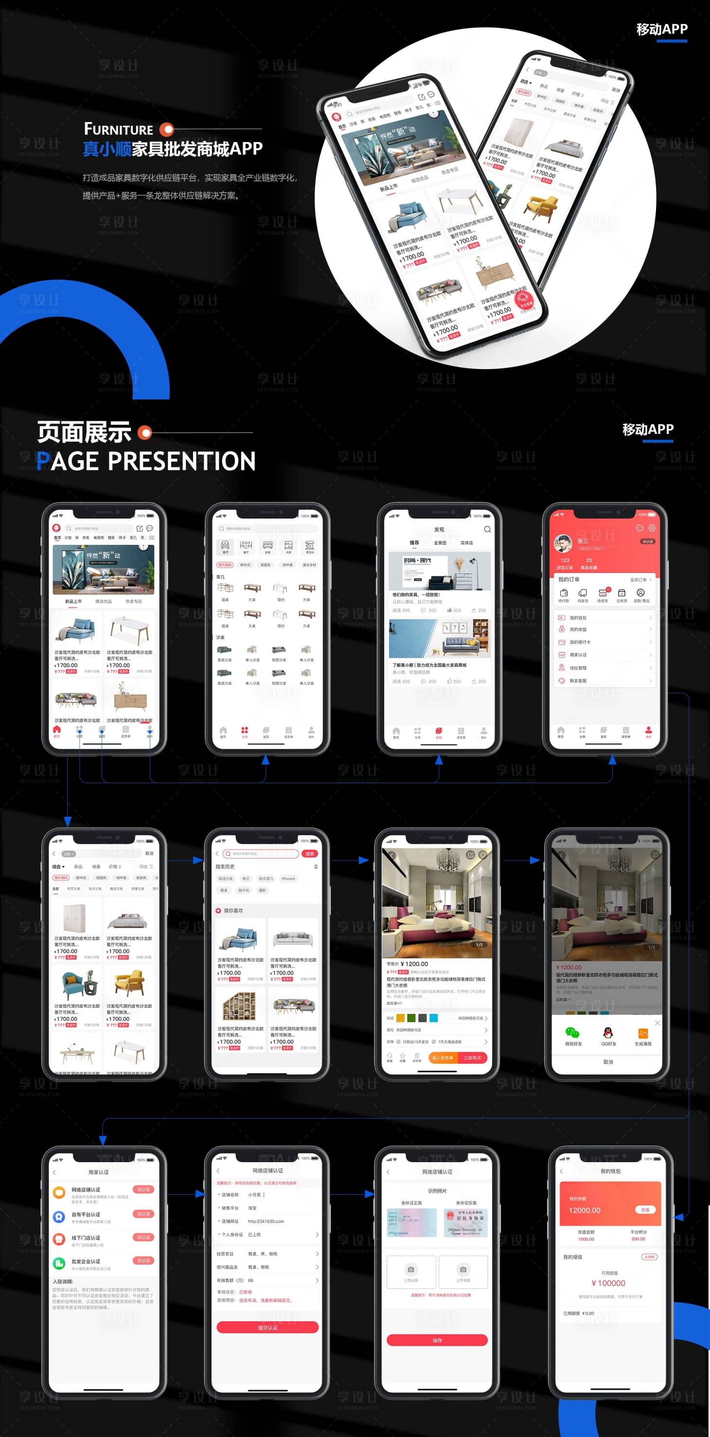 源文件下載【享設(shè)計(jì)】搜索編號(hào)：46360020399015087【家具批發(fā)購(gòu)物商城UI設(shè)計(jì)】
