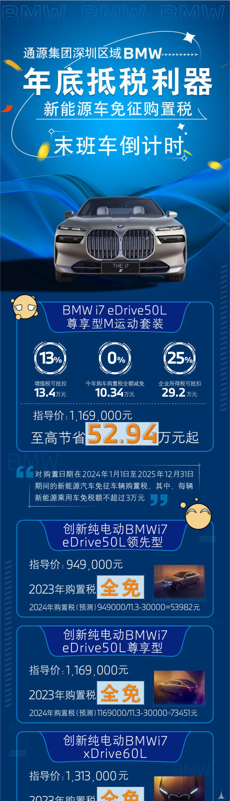 源文件下载【新能源车购车海报】编号：79540020411341263
