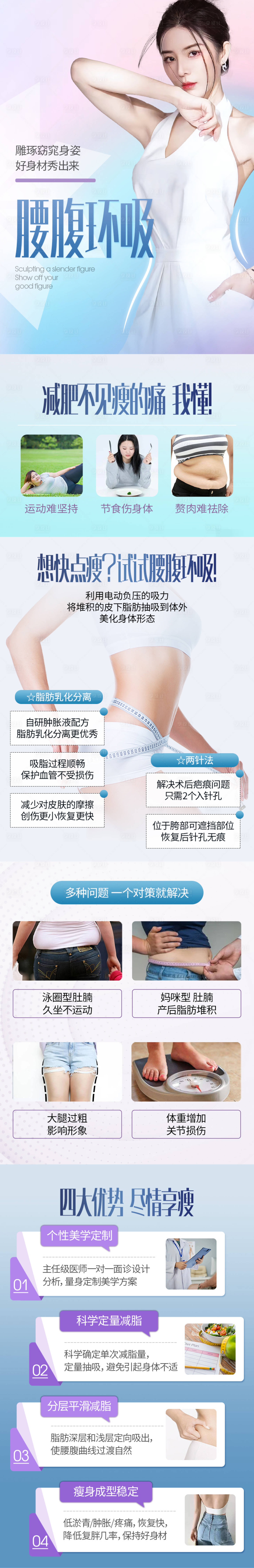 源文件下载【享设计】搜索编号：25590020138822199【医美腰腹环吸详情页】