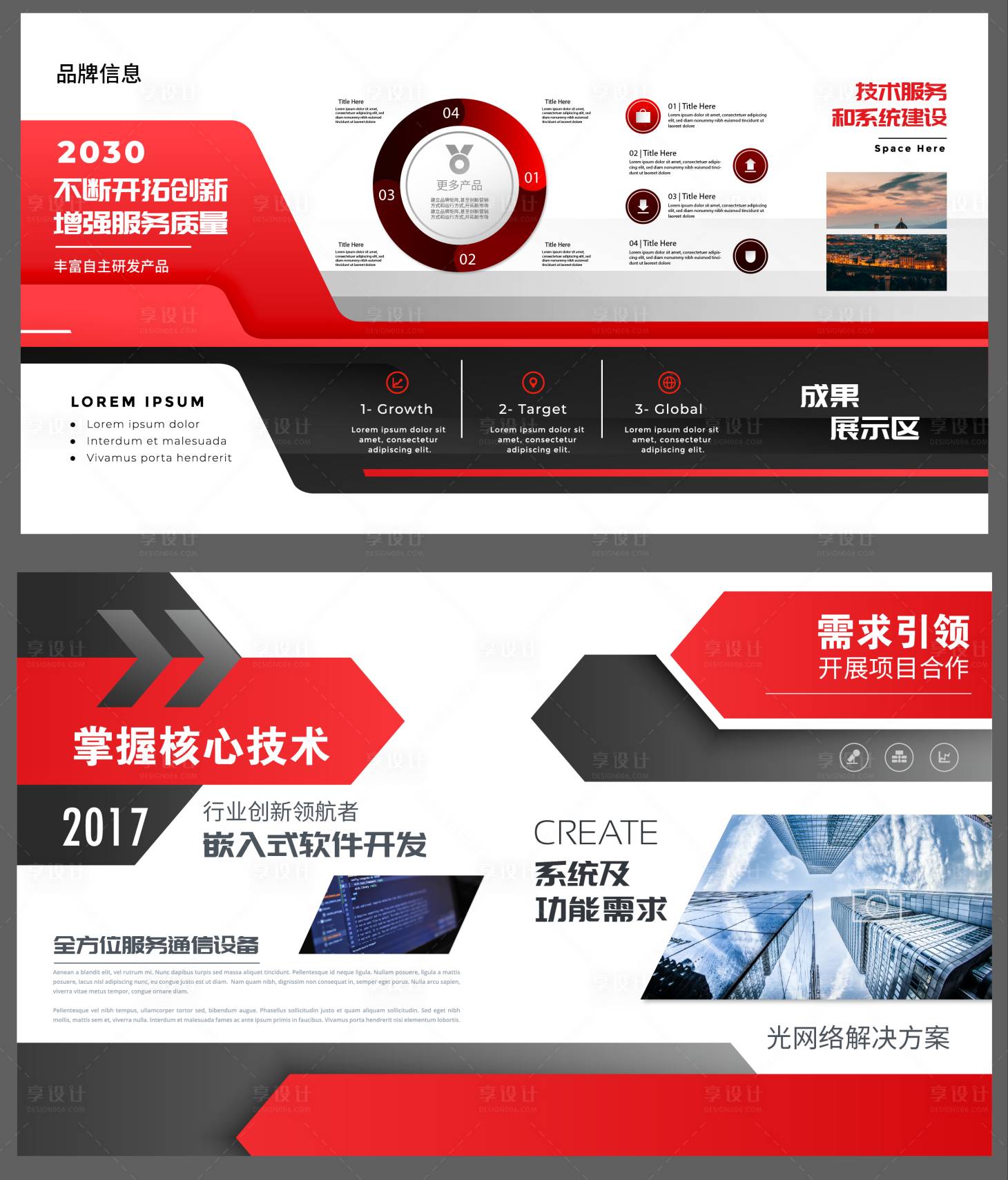 源文件下载【享设计】搜索编号：68730020538599633【电子机械工业科技展板】