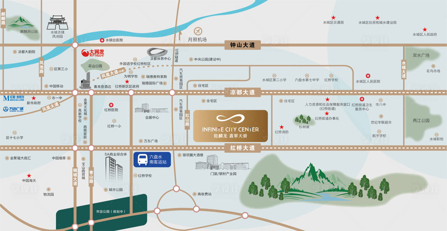 源文件下载【享设计】搜索编号：17700020551129450【区位图】