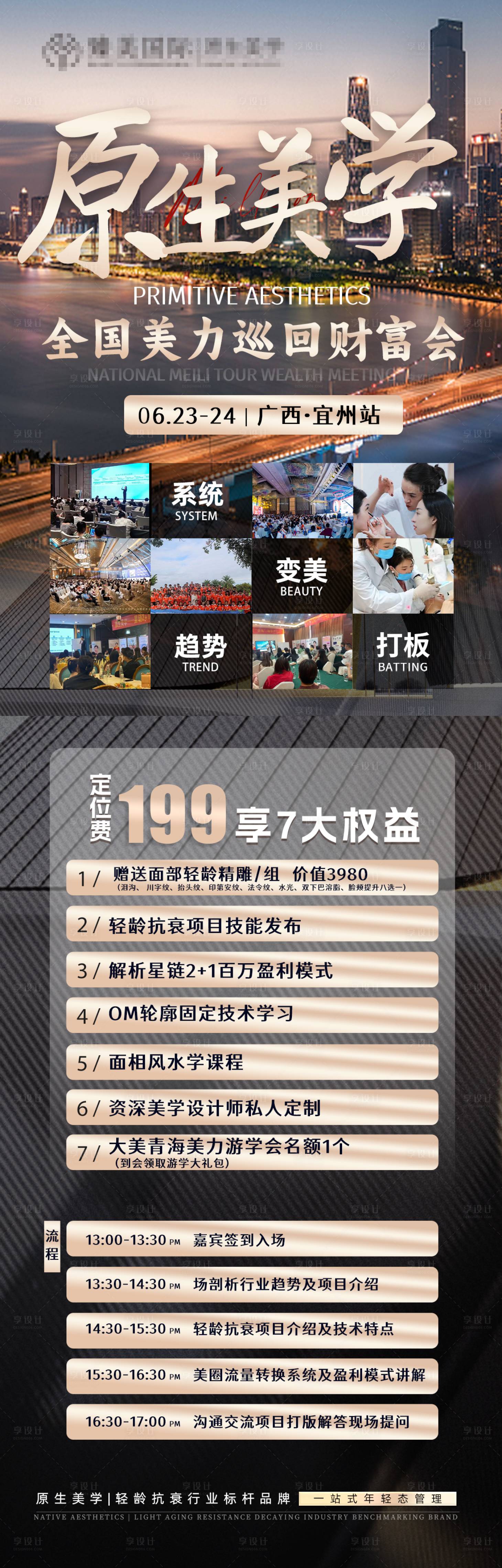 源文件下載【享設(shè)計(jì)】搜索編號(hào)：13430020300705047【醫(yī)美會(huì)議流程長(zhǎng)圖】