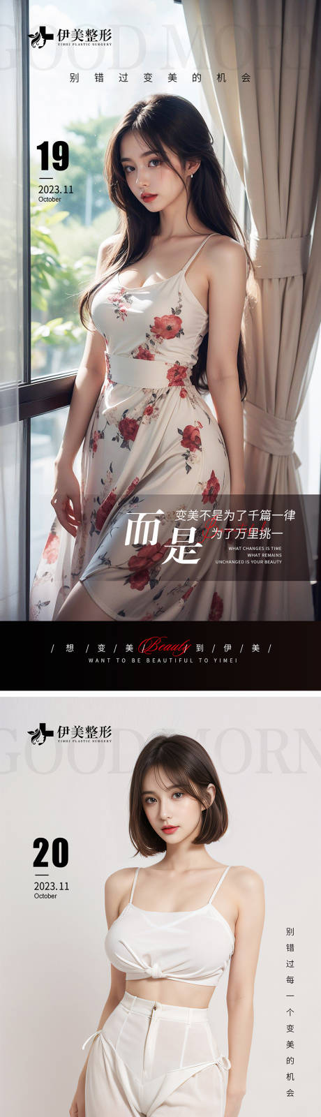 源文件下載【享設計】搜索編號：78270020699157675【醫美早安圖 】