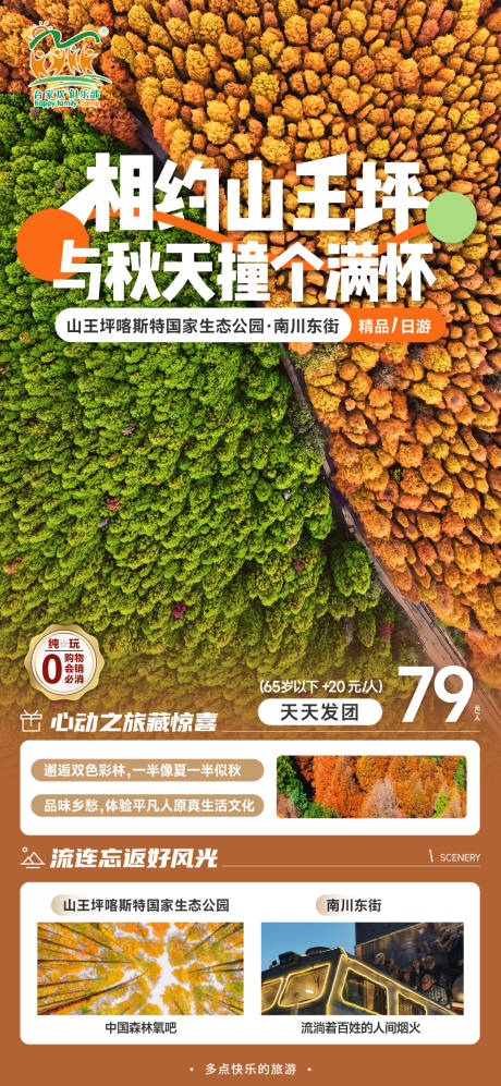 源文件下载【山王坪一日游旅游海报】编号：30890020513112342