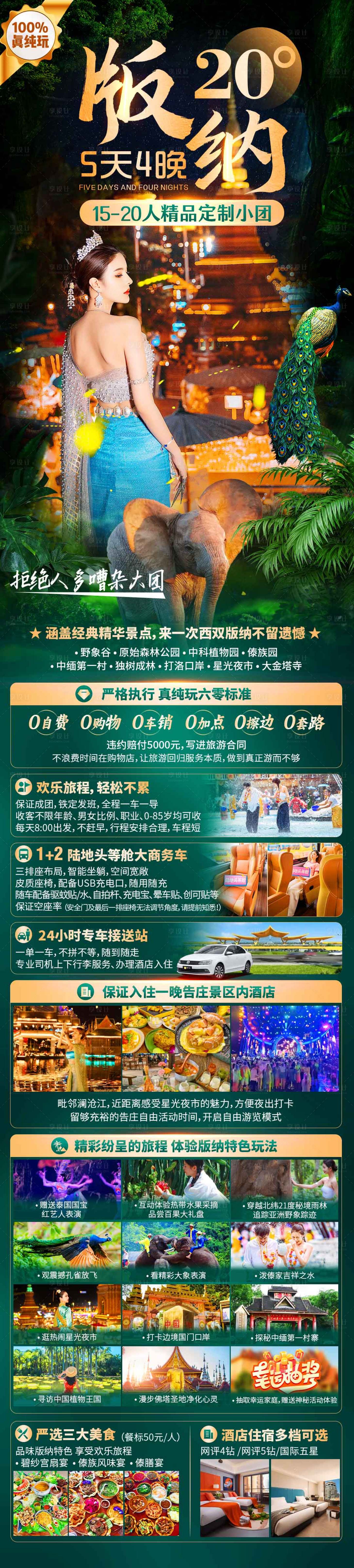源文件下載【享設計】搜索編號：27320020141833979【昆明版納旅游云南詳情頁】