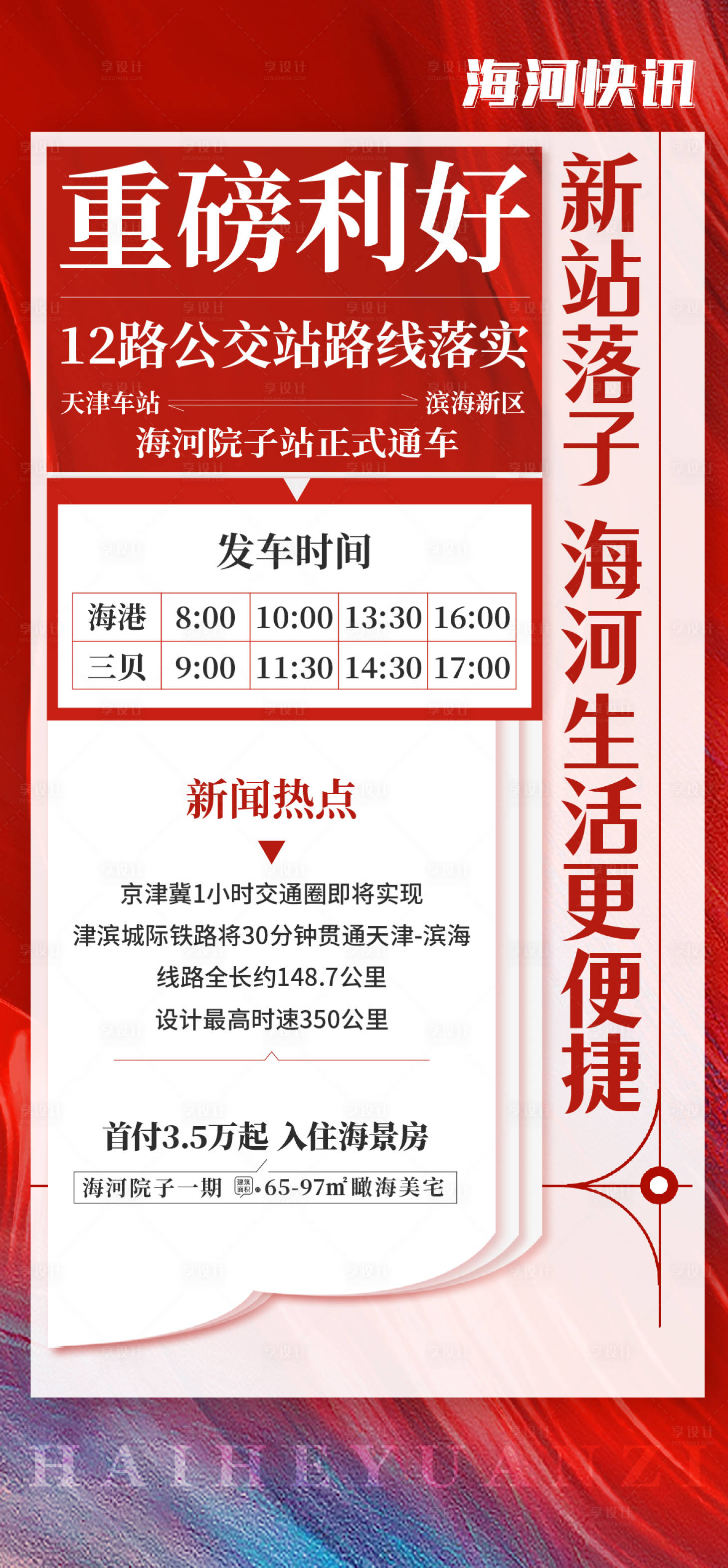 源文件下载【享设计】搜索编号：65850020463226219【政策利好海报】