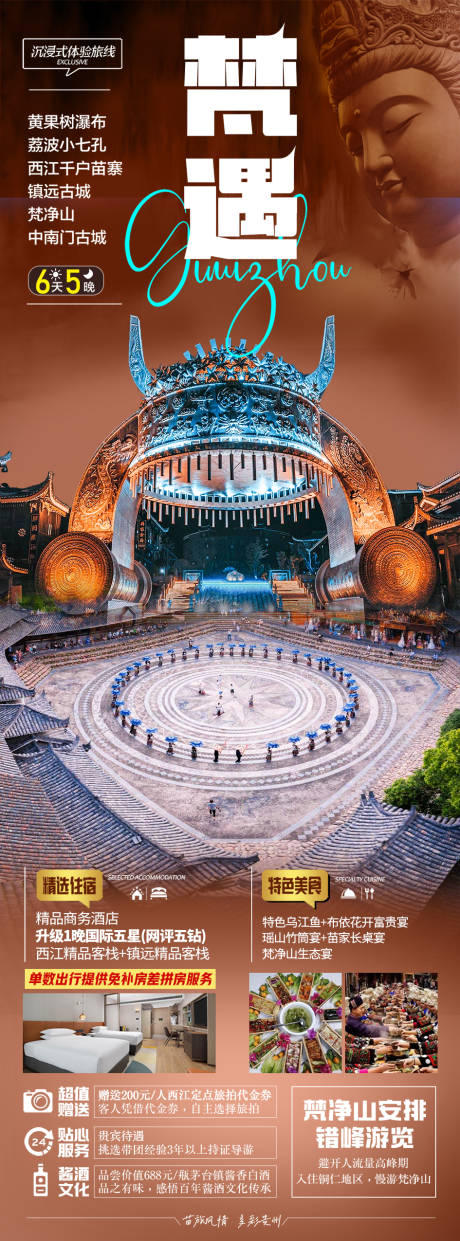 源文件下载【贵州旅游海报 】编号：81220020541806078
