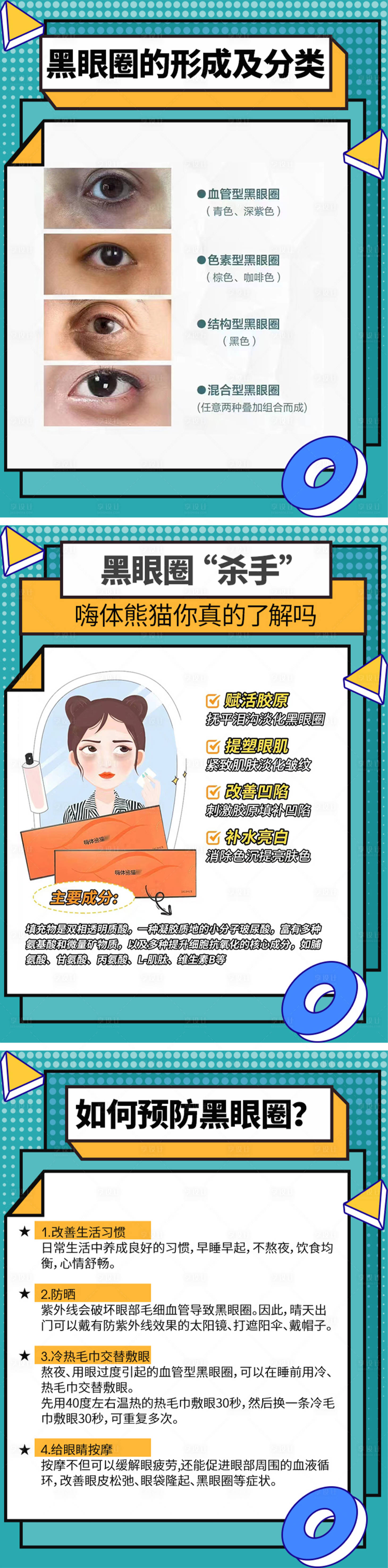 源文件下载【享设计】搜索编号：85100020313509650【黑眼圈形成原因】